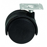 thumbnail photo of Black Castor Wheel with Guard