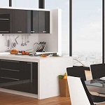 Small image of the Bakis acrylic black MDF decor