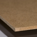 photo (small) of raw 2.7mm HDF board